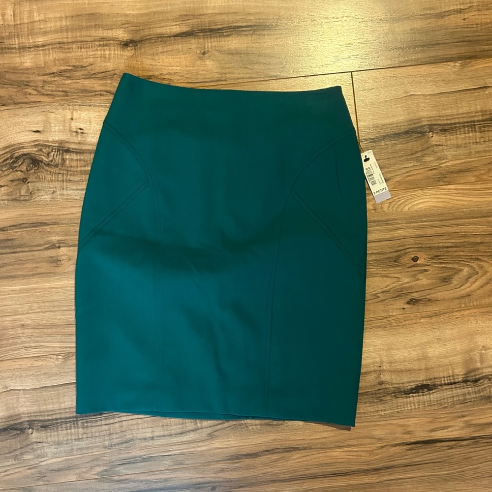 Worthington Teal Pencil Skirt